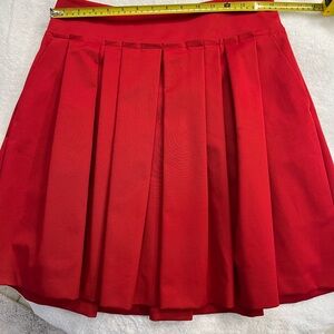 Perfect Christmas skirt. Red and beautiful